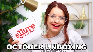 OCTOBER ALLURE BEAUTY BOX UNBOXING 2021