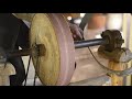 Bicycle grinder for blacksmithing - how mine works