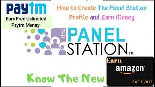 Panel Station signed up process | The panel station signed up | Work at Home #surveyearn #freepaytm screenshot 1