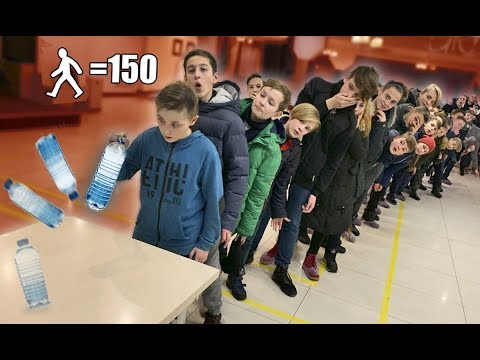 Кто Последний, Получит 1000 Water Bottle Flip Challenge