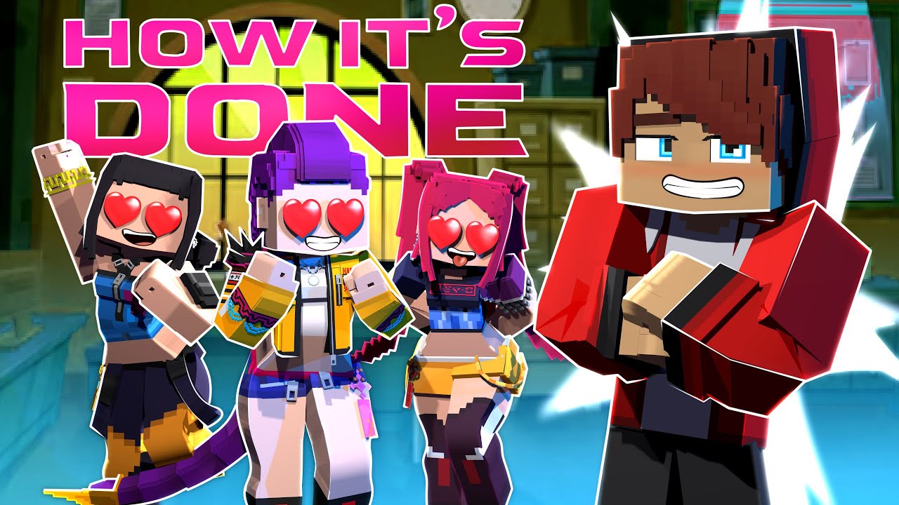 MAIZEN: JJ Has Many FANS! ❤️(Kpop Demon Hunters) COMPLETE EDITION - Minecraft Animation JJ & Mikey