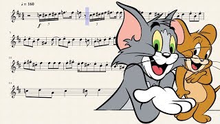 Tom and jerry theme for bb trumpet