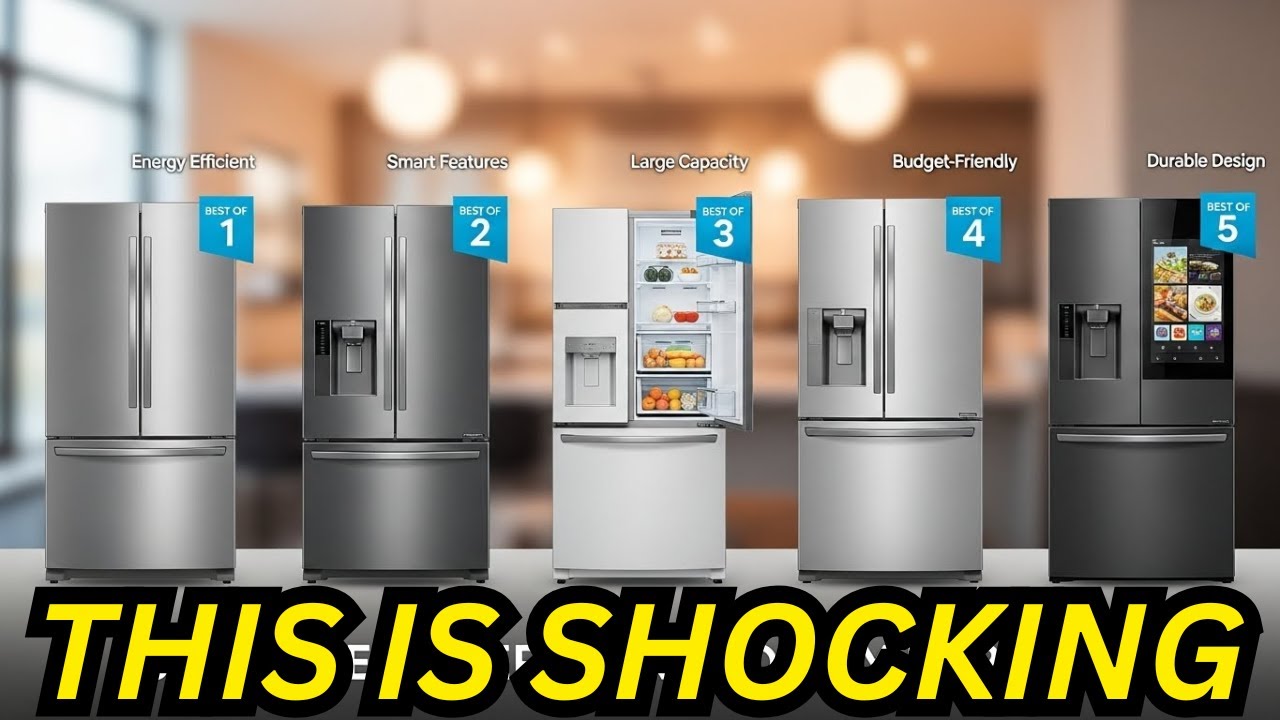 5 Best Refrigerators to Buy in 2026 - YouTube