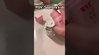 POV: Sephora kids #comedy #relatable #preppy #viral #skincare #beauty #fyp