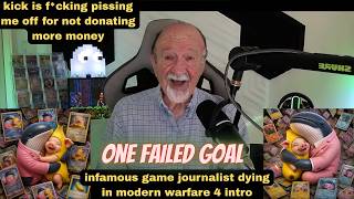 DsP--kick is F*ing pissing me off for not donating--game journalist dying in modern warfare 4 intro