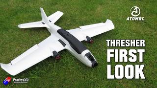 BRAND NEW: AtomRC Thresher, a first look at this new fixed wing twin FPV plane