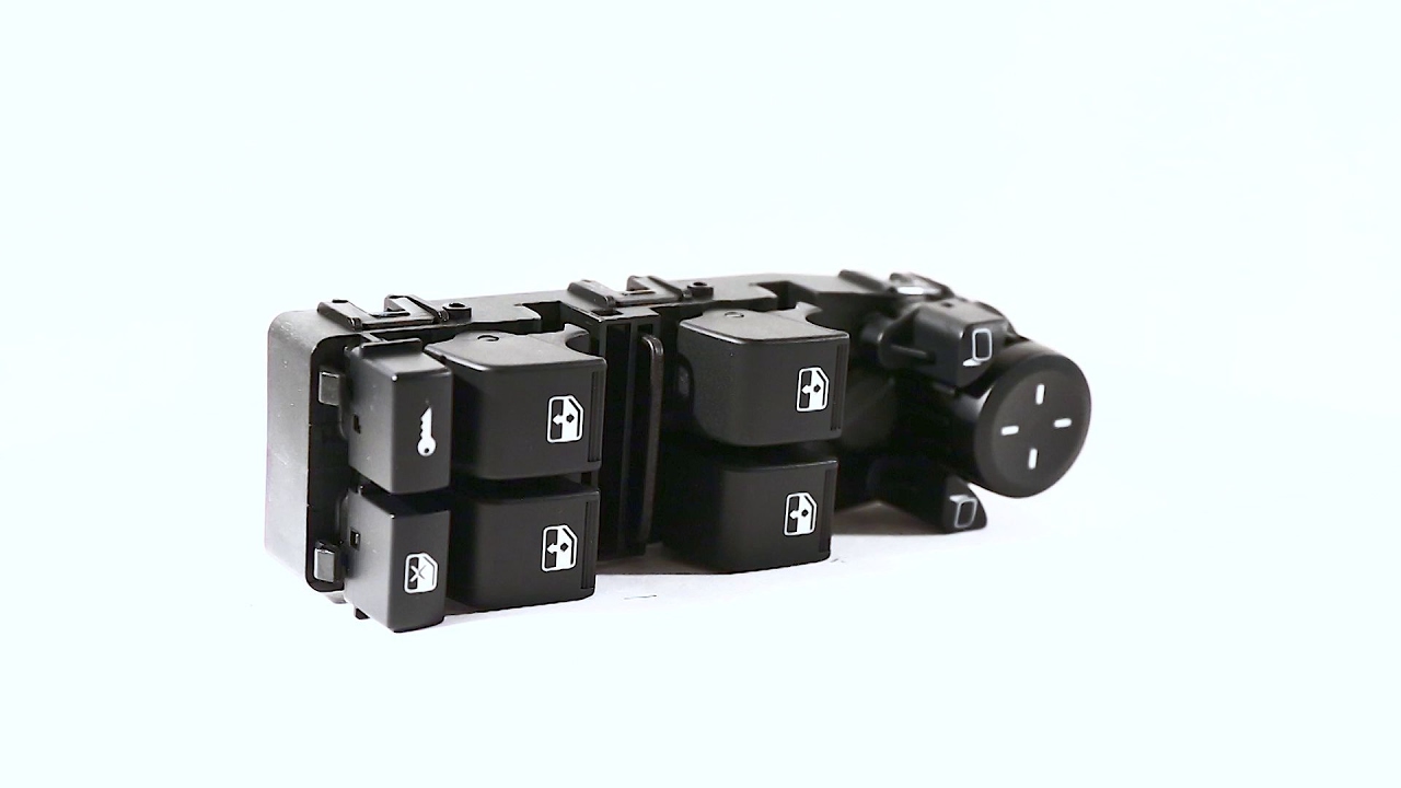 Модуль двери водителя LADA Priora FL (4 переключателя, регулировка зеркал)