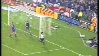 1996 (october 26) barcelona 3 -valencia 2 (spanish la liga)