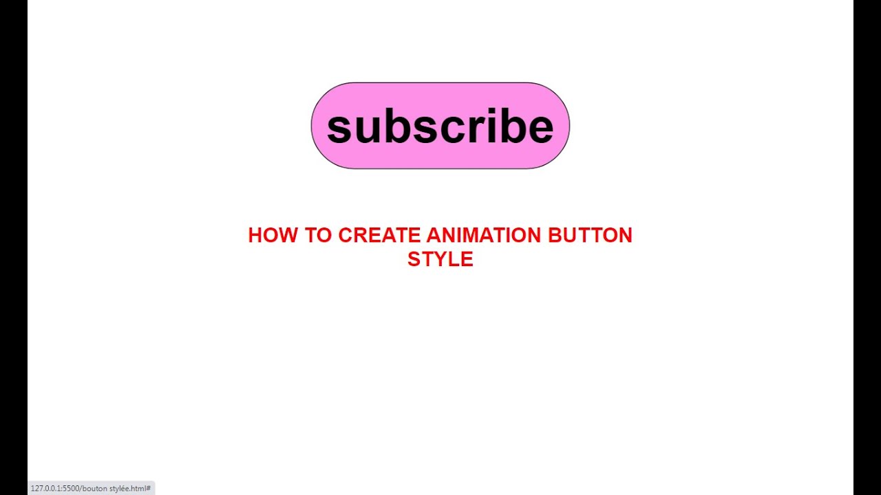 Create Button Yt HOW TO CREATE ANIMATION BUTTON STYLE - YouTube