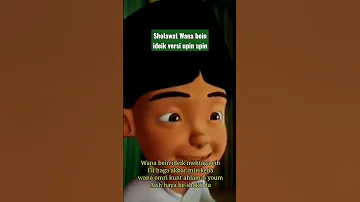 Sholawat Wana Bein Ideik Versi Upin Ipin Sholawat Wanabeinideik Upinipin Ytshorts Shorts 
