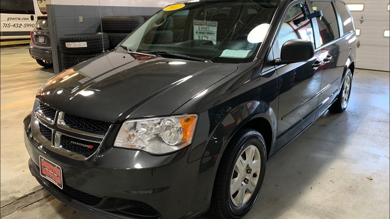 2012 Dodge Grand Caravan For Sale Wausau WI Used Cars YouTube
