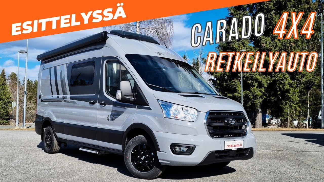 Monikäyttöinen neliveto retkeilyauto - Carado 4x4 AWD