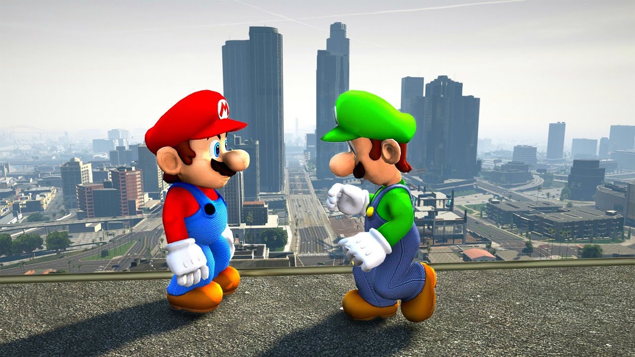 Mario vs luigi