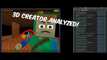 Sploder: Analyzing The 3D Creator!