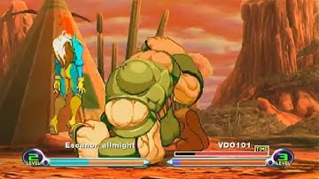 MVC2: VDO101 vs Escanor_allmight (Low/Mid Tier Madness!) - Session#4 - 03.02.21
