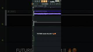 Produciendo Beats para FUTURE 🐐🔥💜 #flstudio #beatmaker #trap #producer