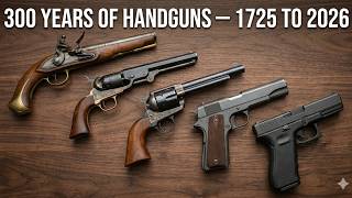 300 Years of Handguns: The Complete Evolution (1725–2026)