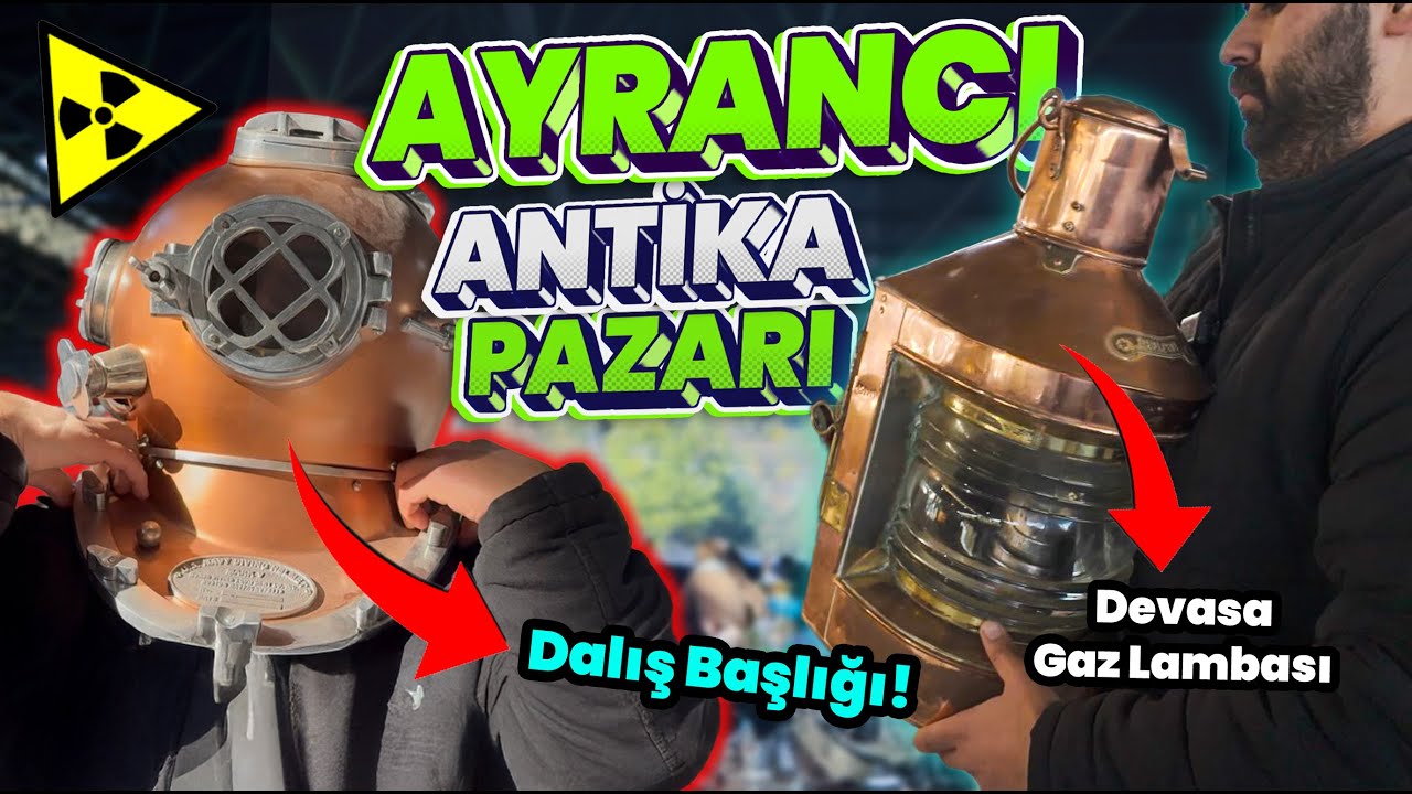 ANTİKA PAZARINDA 1000 YILLIK ÜRÜN BULDUM! | ANKARA ANTİKA PAZARI