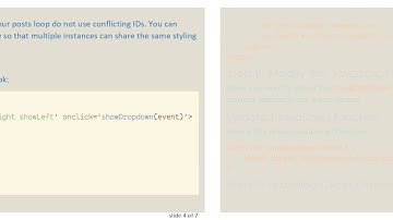 Fix Your Three Dots Menu Issue in PHP HTML