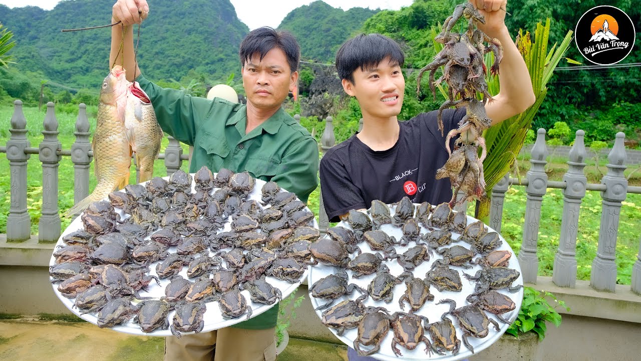 MỘT ĐÊM TRÚNG LỚN | LÀM MÂM ẾCH ƯƠNG KHỔNG LỒ - Bùi Văn Trọng