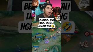 NGAKAK BANGET 🤣 Reaksi R7 RRQ Tora vs Invictus Gaming ngakak momen 😂 #shorts #mpl