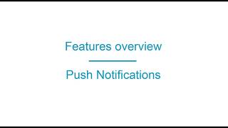 Обзор возможностей - Push-уведомления | Features overview -  Push Notifications - MYAPP.KZ