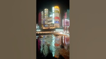 Minecraft Realistic Cyberpunk City night walk  #minecraft #aesthetic #gaming