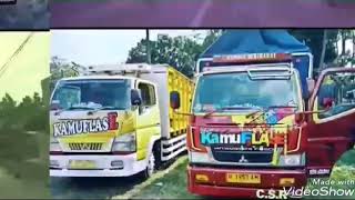 Oleng truck kamuflase artis kendal sam inang