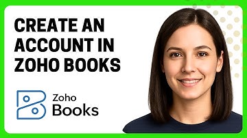 How to Create an Account in Zoho Books