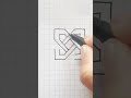 💥DISEÑO EN 3D Cómo dibujar diseño en 3d👉#DrawingShort#EasyArtShort