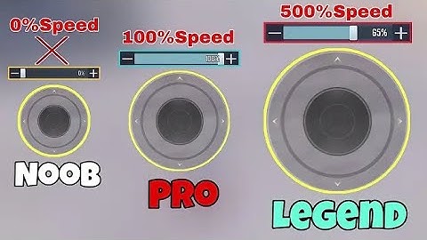 New🔥 Joystick Trick for 4x FAST Movement 😱with Advanced Settings☠️