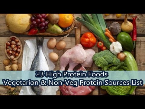 Top 23 High Protein food List