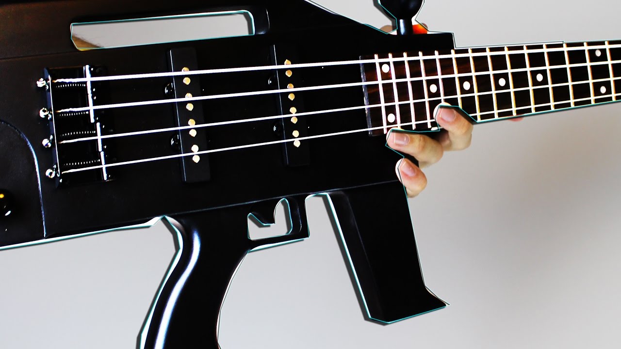 MACHINE GUN BASS SOLO YouTube