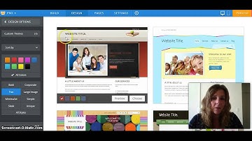 Tips for Choosing the Perfect Design - Building Your Weebly Website, Installment 4