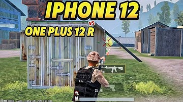 iPhone 12 (60FPS) vs OnePlus 12R (120FPS) Real Skill Test in TDM 😤🔥