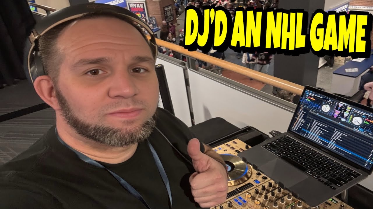 Я был диджеем на матче НХЛ на арене Nationwide Arena 🏒🔥