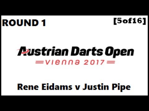 Austrian Darts Open 2017 HD - Round 1 [5of16]: Rene Eidams v Justin Pipe