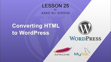 English 25: How to convert HTML to Wordpress (Part 1)