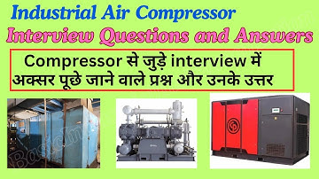 Air Compressor Interview Questions and Answers | Industrial Compressor #compressor #aircompressor