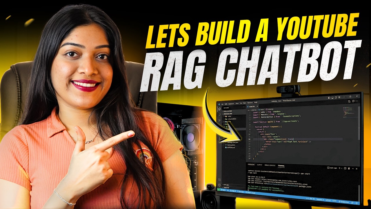 [ಕನ್ನಡ] Ultimate RAG tutorial 2026 : Build an end to end YOUTUBE RAG ...