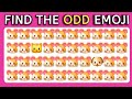 FIND THE ODD EMOJI OUT in these Odd Emoji Quiz! Odd One Out Puzzle | Find The Odd Emoji Quizzes