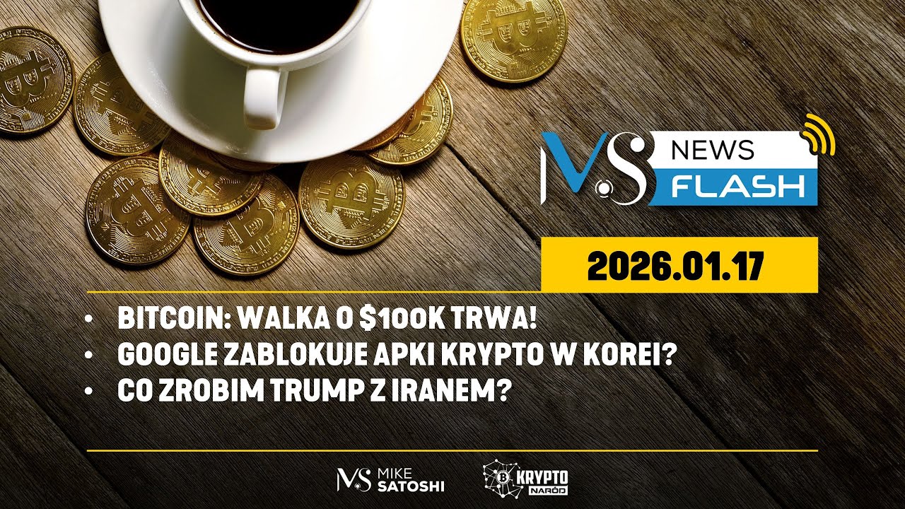 BITCOIN: WALKA O $100 TRWA! CO ZROBI TRUMP Z IRANEM? GOOGLE ZABLOKUJE APKI CRYPTO?
