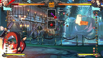 Guilty Gear Xrd -Revelator- jam vs ramlethal safe jump