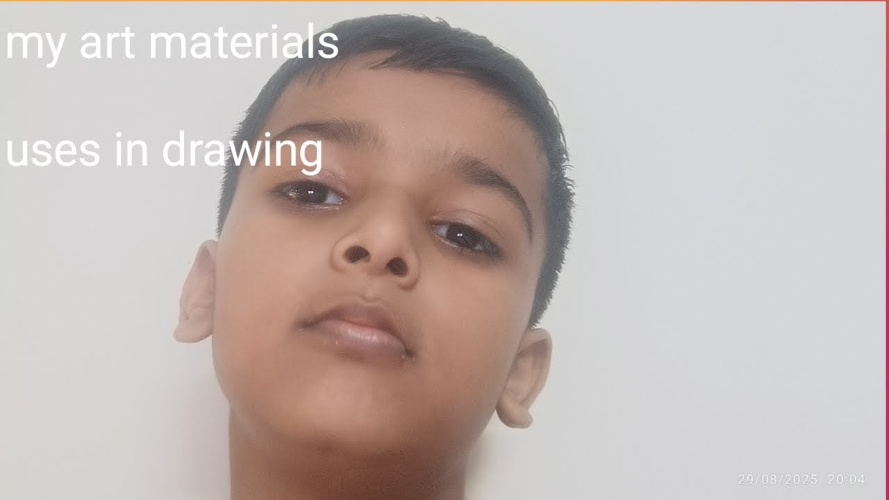 My art materials used in drawings - YouTube