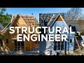 Structural engineer walkthrough of custom residential home