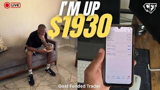 HOLDING A $1900 TRADE ON MY 100K GFT ACCOUNT || PHASE 2