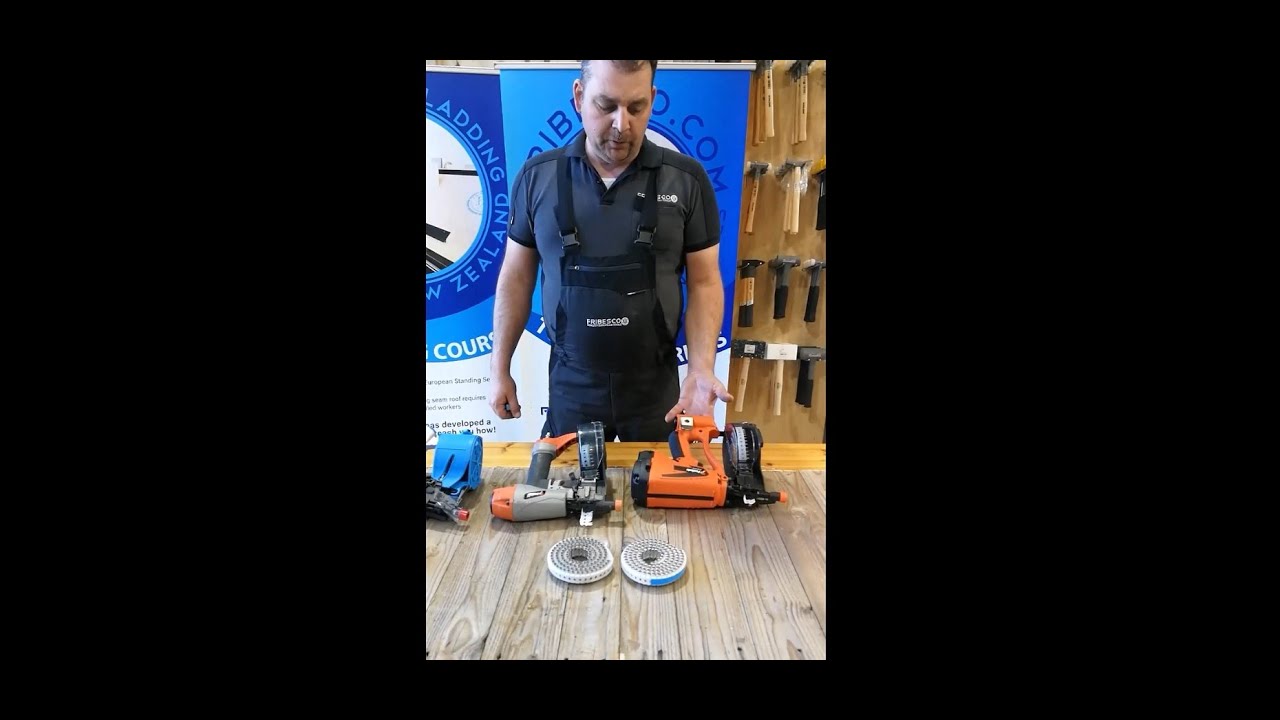 Watch Martin demonstrate and explain the features of our Nail guns