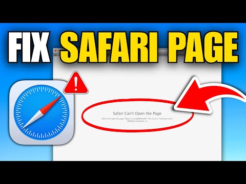 How To Fix Safari Cannot Open The Page On MacBook