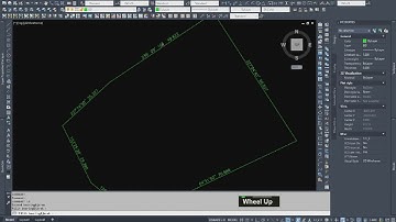 UKUR TANAH - AUTOCAD (LISP) - EXTEND TEXT BEARING & DISTANCE AND SHRINK TEXT BEARING & DISTANCE