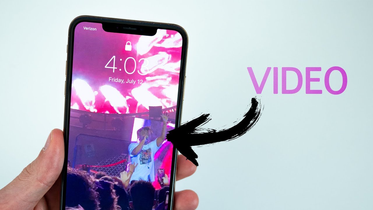 Hướng dẫn Use video as background iPhone đơn giản và dễ dàng